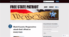 Desktop Screenshot of freestatepatriot.com